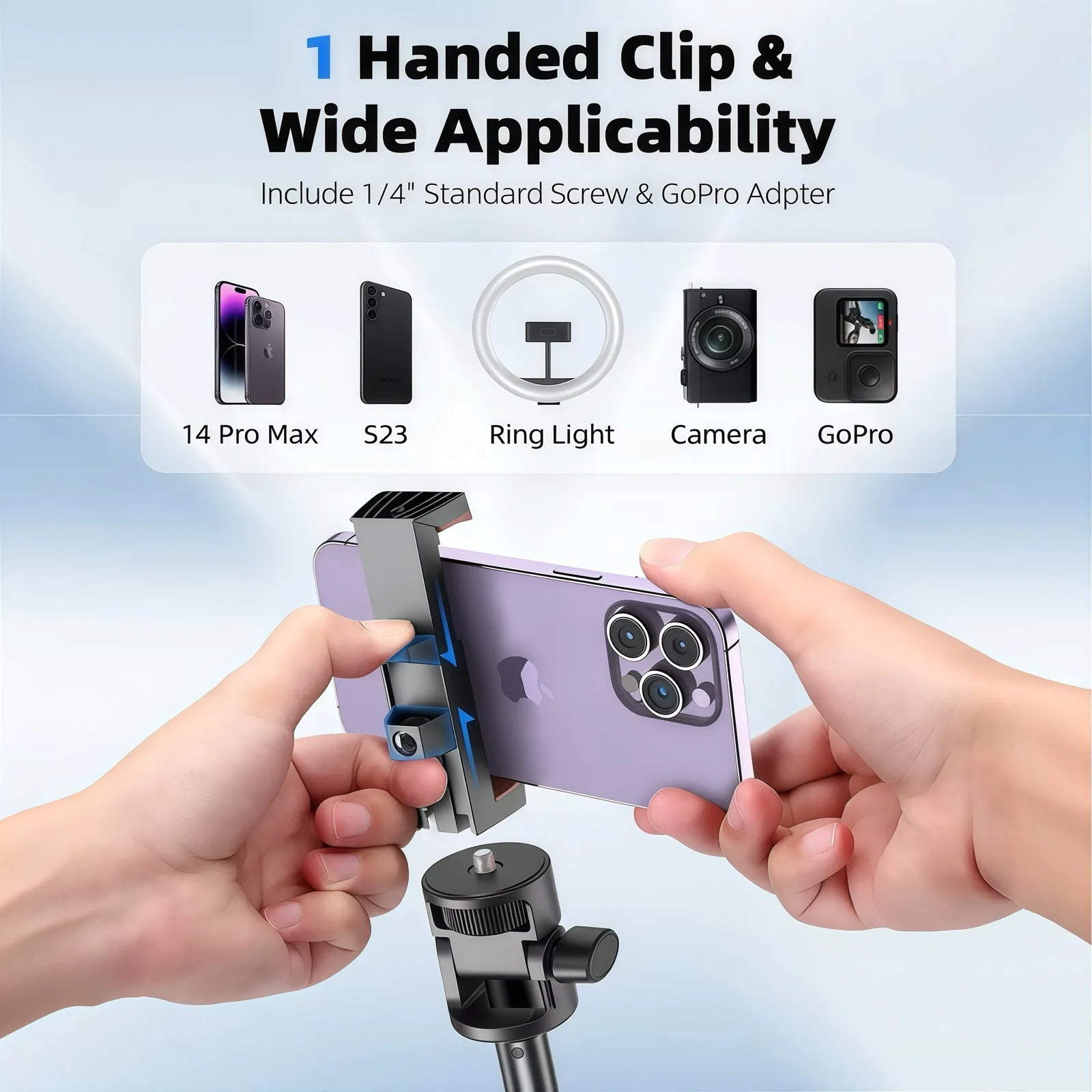 Foldable Bluetooth Selfie Tripod Stand